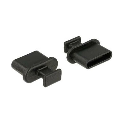 Delock Prachová záslepka pro USB Type-C samice s uchopením 10 kusů černá (64013) – Zboží Živě