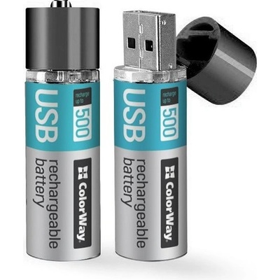 ColorWay AA 1200mAh USB 2ks BATCW0001