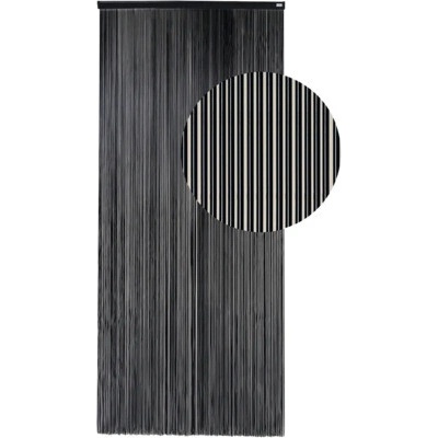 Záves do dverí Artikel 91 čierny 100x230 cm