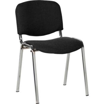 Посетителски стол Carmen 1135 LUX - черен (3520872)