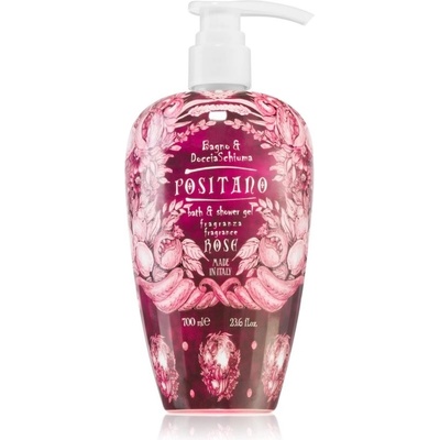 Le Maioliche Positano Rosa Damascena sprchová pena do kúpeľa 700 ml