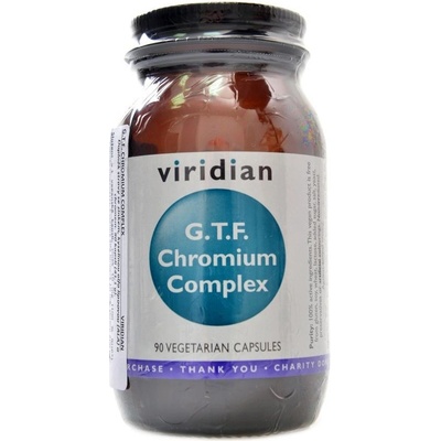 Viridian nutrition G.T.F. Chromium Complex 90 kapsúl