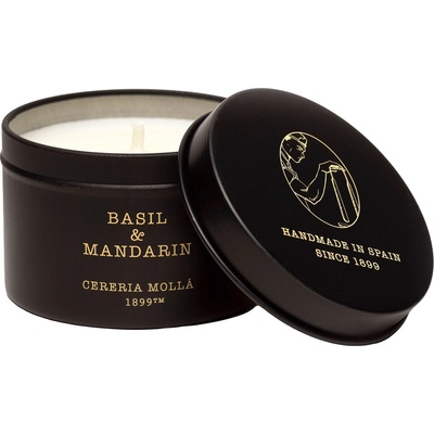 Cereria Mollá Ароматна свещ Cereria Molla - Basil & Mandarin, 90 g (TC5538)