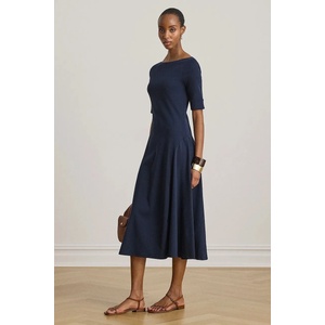 Ralph Lauren разкроена рокля с памук (200973599) - answear - 332,30 лв