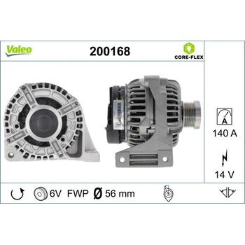 generátor VALEO 200168