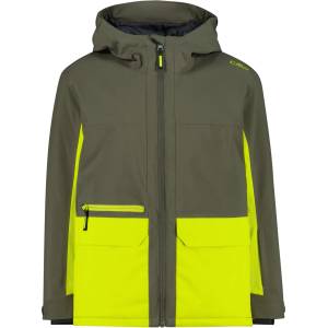 CMP Детско ски яке CMP Kid's Jacket Fix Hood 36W0714 Ski jacket - Olive - размер 98 (EU) (703-7136-0211)