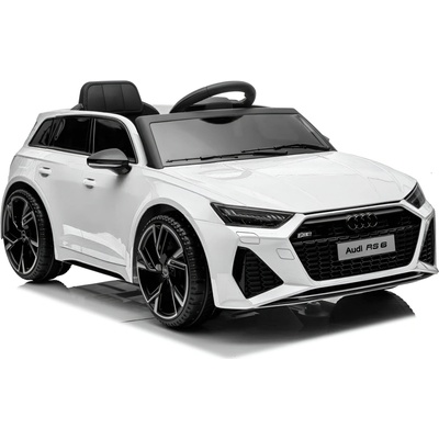 Trendie Audi RS 6 Elektrické autíčko bílá