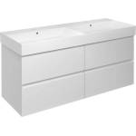 SAPHO Filena - Шкафче за умивалник 118x52x43 см, 4 чекмеджета, матово бяло FID1212W (FID1212W)