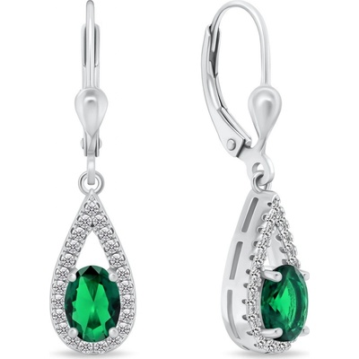 Brilio Silver náušnice EA310WG