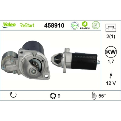 Štartér VALEO 458910