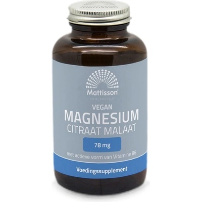 Mattisson Healthstyle Vegan Magnesium Citrate & Malate 78 mg [120 капсули]