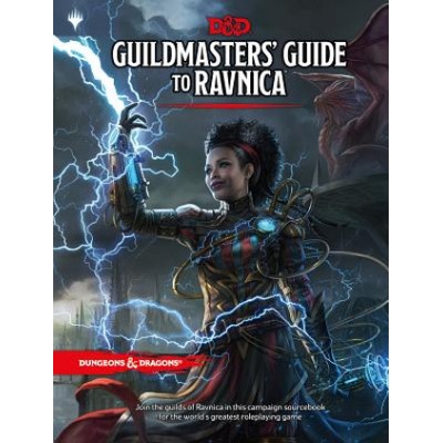 Dungeons & Dragons Guildmasters Guide to Ravnica D&d/Magic: The Gathering Adventure Book and Campaign Setting Wizards RPG Team Pevná vazba
