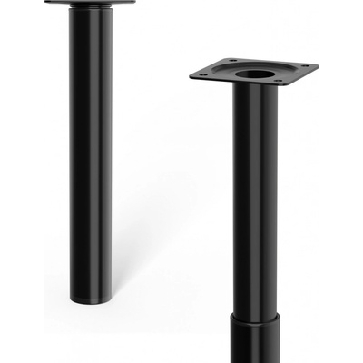Walteco Nábytková noha průměr 30 mm výškově nastavitelná 210-350 mm černá 50393 – Zboží Mobilmania