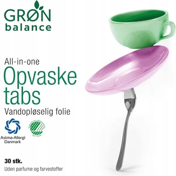 Gron Balance Ekologické tablety do umývačky riadu 30 ks