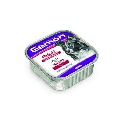 Gemon Dog Adult paštika s kousky hovězí 150 g