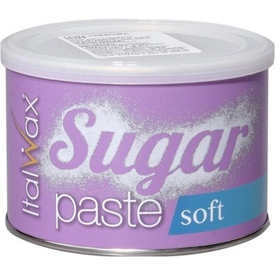 ItalWax depilační cukrová pasta v plechovce Soft 400 ml
