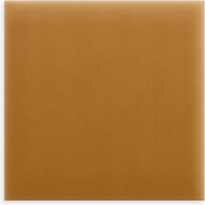 Čalouněný nástěnný panel Magic Velvet medový 50x50 cm čtvercový