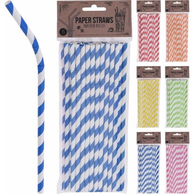 Plastimex brčko d 5mm, 21cm, 35ks, ohebné, PAPÍR