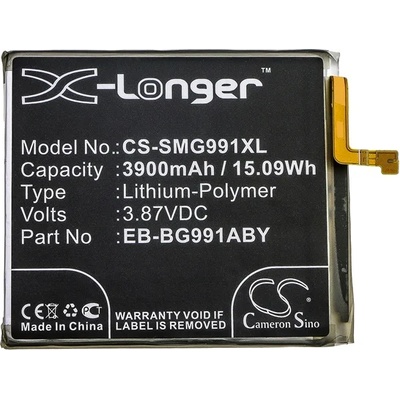 Cameron Sino Samsung S21 CAMERON SINO Li-Polymer батерия 3.87V/3900mAh, съвместима със Samsung EB-BG991ABY, BLACK CS-SMG991XL (CS-SMG991XL)