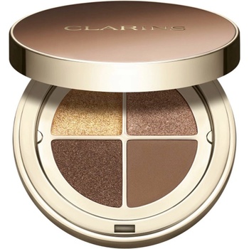 Clarins Ombre 4 Colour Eye Palette палитра сенки за очи за дълготраен ефект цвят 04 - Brown Sugar Gradation 4.2 гр