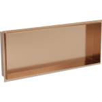 Mexen X-Wall-NR нишева полица без фланец 75 x 30 см, четкана мед - 19C1753010 (19C1753010)
