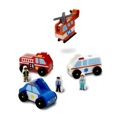 Спешен отряд дървени коли Melissa and Doug