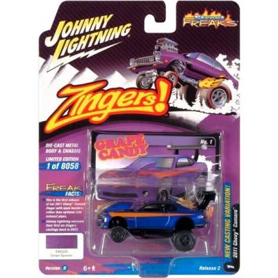 Johnny Lightning Chevrolet Camaro Camaro Power 2011 fialová 1:64