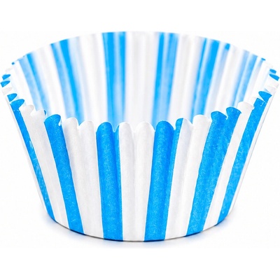 Cake star papírové košíčky na muffiny a cupcakes barevné 50x30 mm 100ks vzor 16