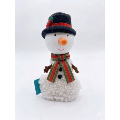 Fiesta Crafts prstová maňuška Snehuliak
