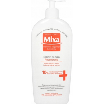 Mixa Rich Body Milk Intense Nourishment Intenzivní vyživující tělové mléko 400 ml