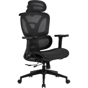 Bittel Ергономичен стол Carmen 7591 - черен (3520419) - tierradesign