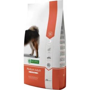 AKVATERA Nature's Protection DOG - All breeds Adult, висококачествена храна за пораснали кучета над 1 година, от средните породи с пилешко месо, Литва - 4 кг