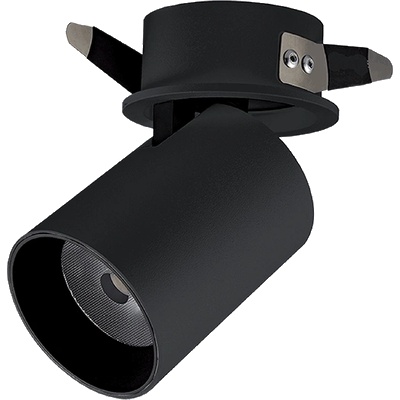 ELMARK Tlom sky cob ОСВЕТИТЕЛ ВГРАДЕН МОНТАЖ 15w 4000k 30° ЧЕРЕН (93tlbm1540/bl)
