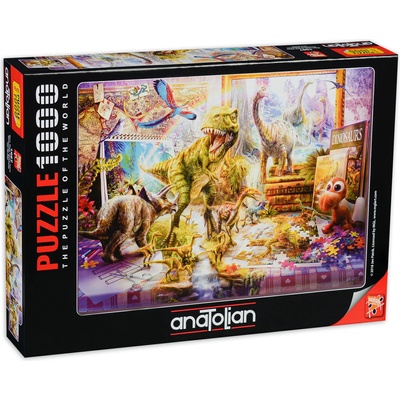 Anatolian Пъзел Anatolian от 1000 части - Свят на динозаври, Йан Патрик (P1067)