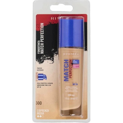 Rimmel London Match Perfection SPF20 tekutý make-up 300 Sand 30 ml