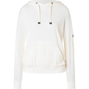 super. natural Дамски вълнен пуловер super. natural Women's Air Hoodie - Fresh White - размер XL (105-7094-0115)
