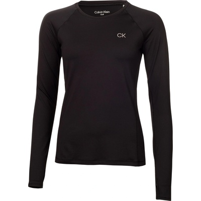 Calvin Klein Golf Тениска Calvin Klein Golf Women's Long-Sleeve T-Shirt - Black