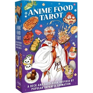 Running Press Оригинални карти Таро Anime Food Tarot - Emily Bushman, Le Delicatessen