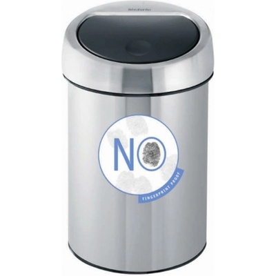 Brabantia Touch Bin Brabantia matný oceľový 3 l