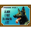 Dafiko Tabulka německý ovčák vlkošedý