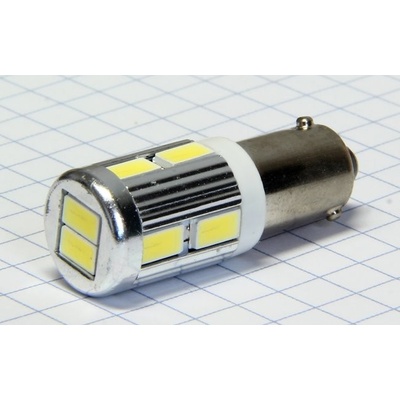 AUTOLAMP LED 12V (H6W) Bax9s círa 10xSMD