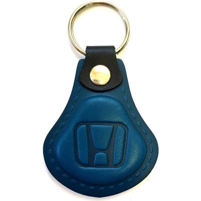 Prívesok na kľúče Auto Two M Kožená Honda modrá