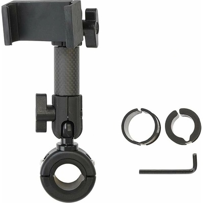 Brodit MOTO držák mobilu 56–92 mm, rameno 123 mm, řídítka 20–32 mm, karbon 202041