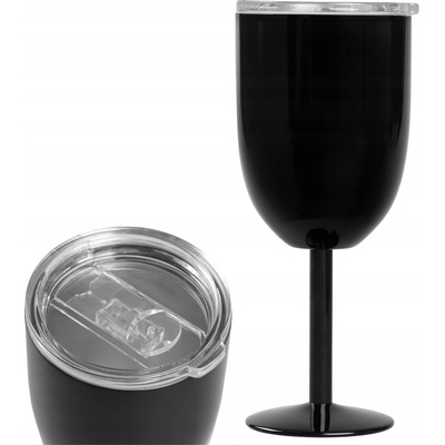 Homla Skleničky na bílé víno skleničky na červené víno černé 1 x 360 Ml