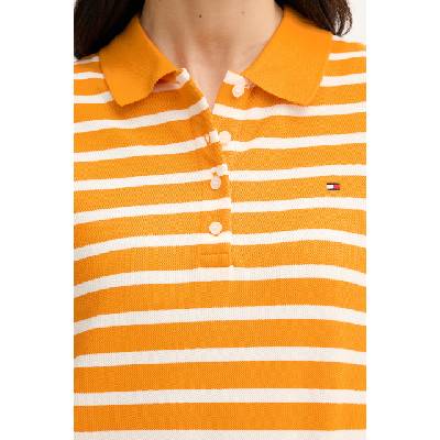 Tommy Hilfiger тениска с яка дамска с памук (WW0WW43225)