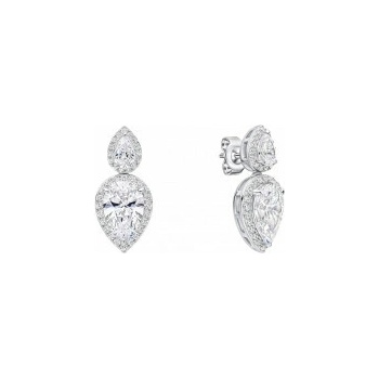 Diamonfire strieborné náušnice E6596