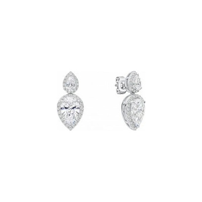 Diamonfire strieborné náušnice E6596