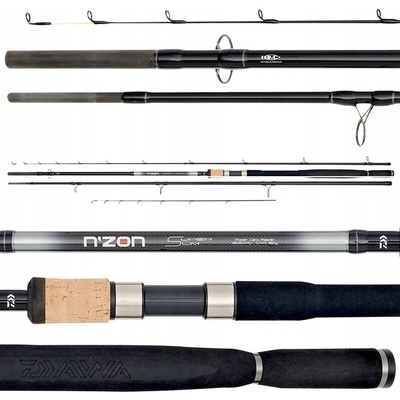 DAIWA N ZON SUPER SLIM FEEDER 3,66 m 0-120 g 5 dielov