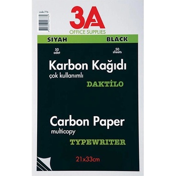 Image 1 of Индиго машинописно, черно А4 50 листа