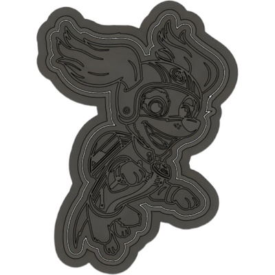 Vykrajovačka - Labková patrola Liberty 7,5x10,2 cm